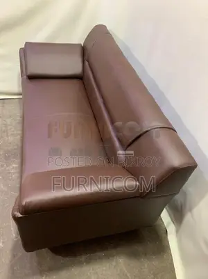 Rolled Arm 2 Seater Sofa - Chocolate