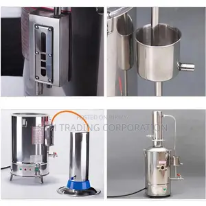 10 Liter/H Stainless Steel Distillation Unit Distilled Water Plant