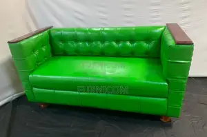 Lacquered Sofa Green (2 seater)
