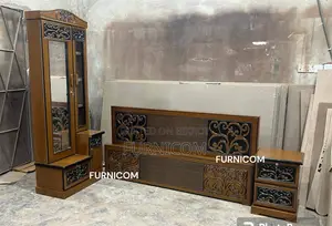 Furnicom Bedroom set/ Bed/ dressing table/ side table/ bedside table/ 