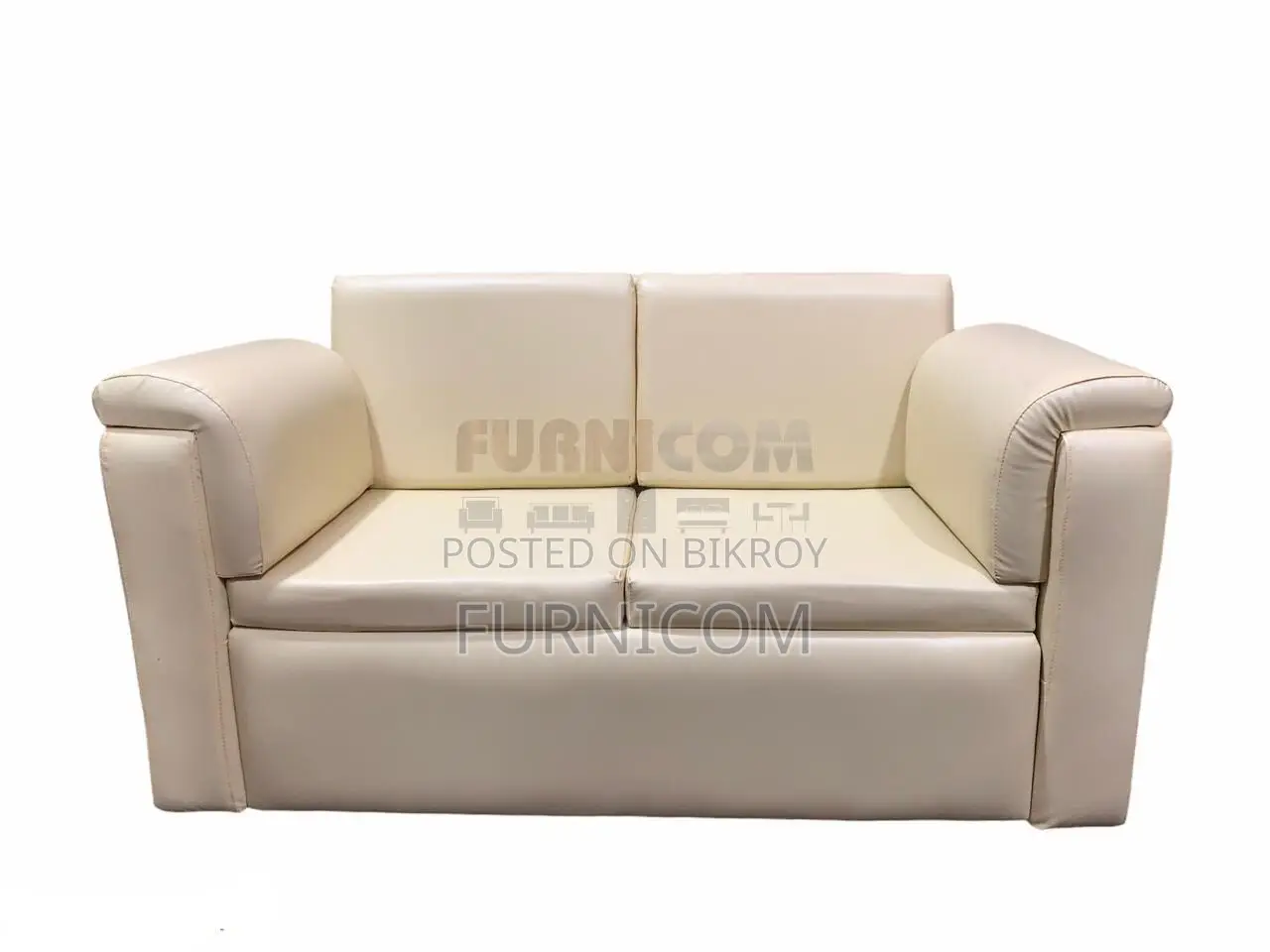 Rolled Arm Sturdy Sofa Set (2+1)