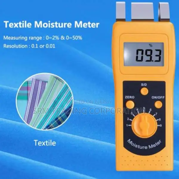 DM200T Digital Portable Textile Moisture Meter