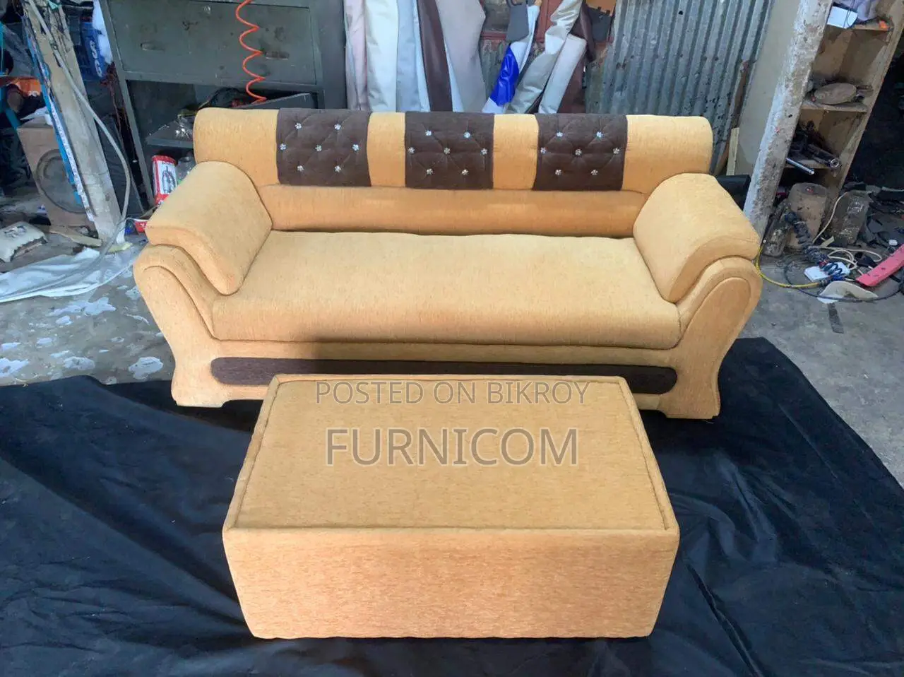 Sofa with table/ 3 seater Sofa/ Tea Table