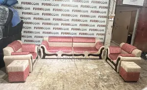 2+2+1+1 Seater Sofa Set With 2 Tool
