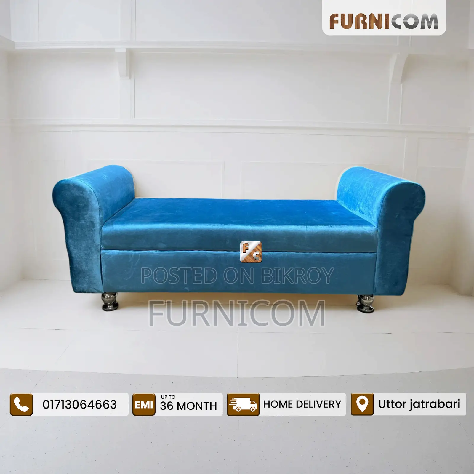 Furnicom Luxury Devan Bed