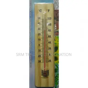 Wooden Room Thermometer