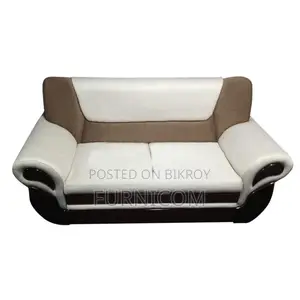 Rolled Arm Velvet Fluffy Sofa (2 seater)