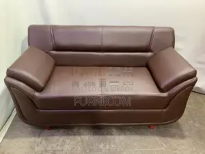 Rolled Arm 2 Seater Sofa - Chocolate