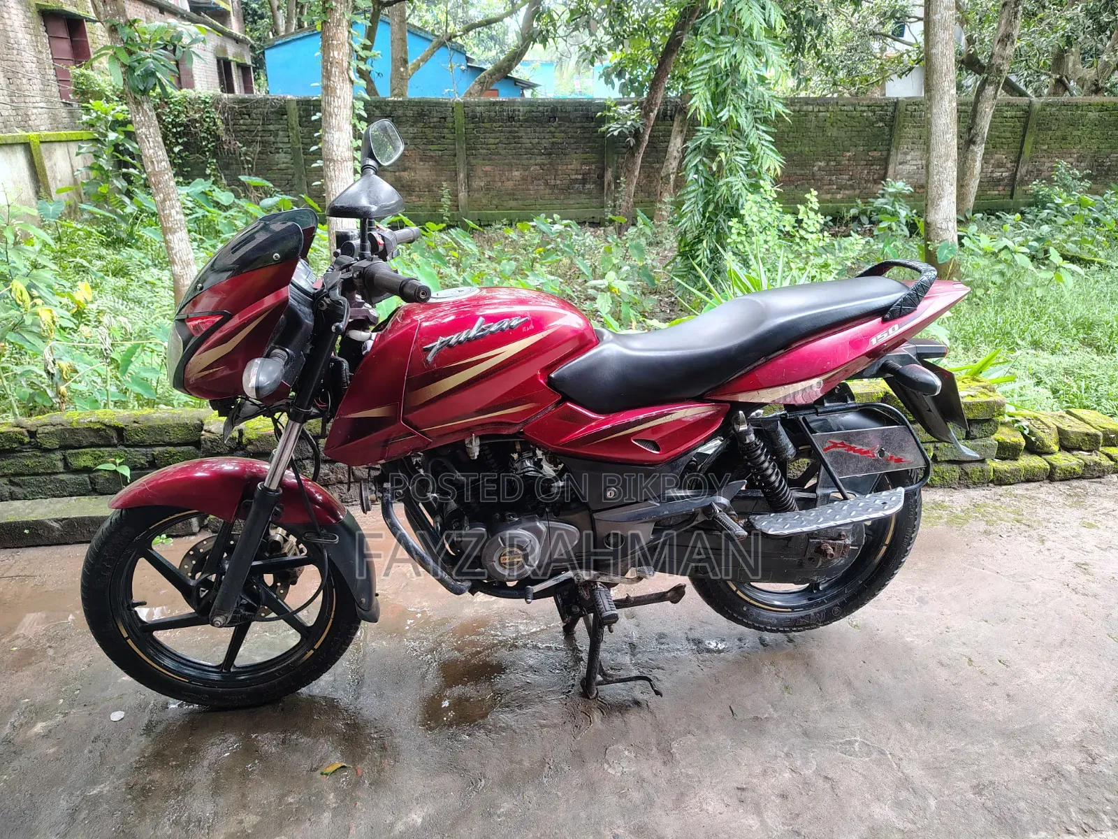 Bajaj Pulsar 150 2017 Red