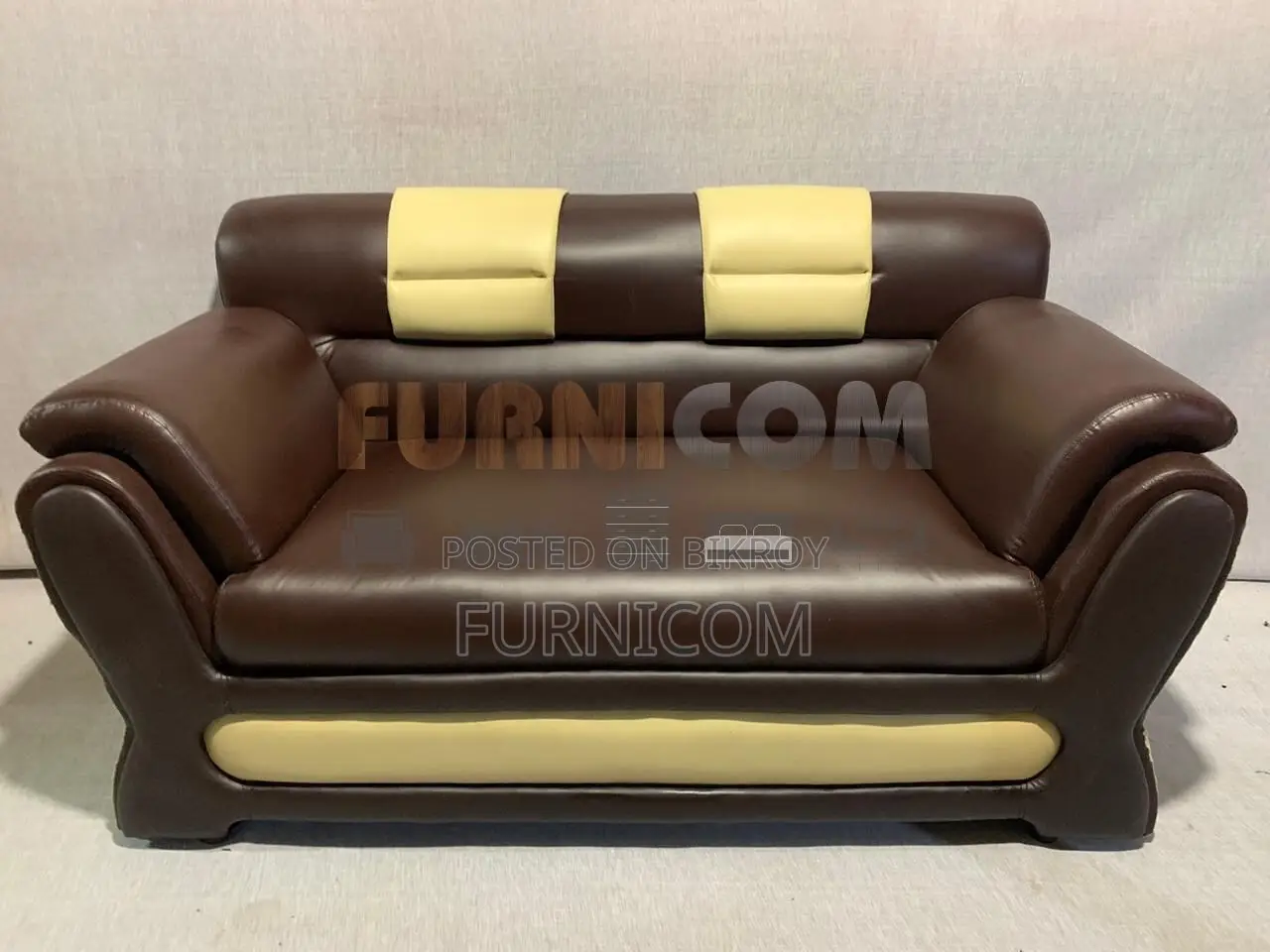 Round Wedge Luxury Sofa Set (2+1) - Sofa
