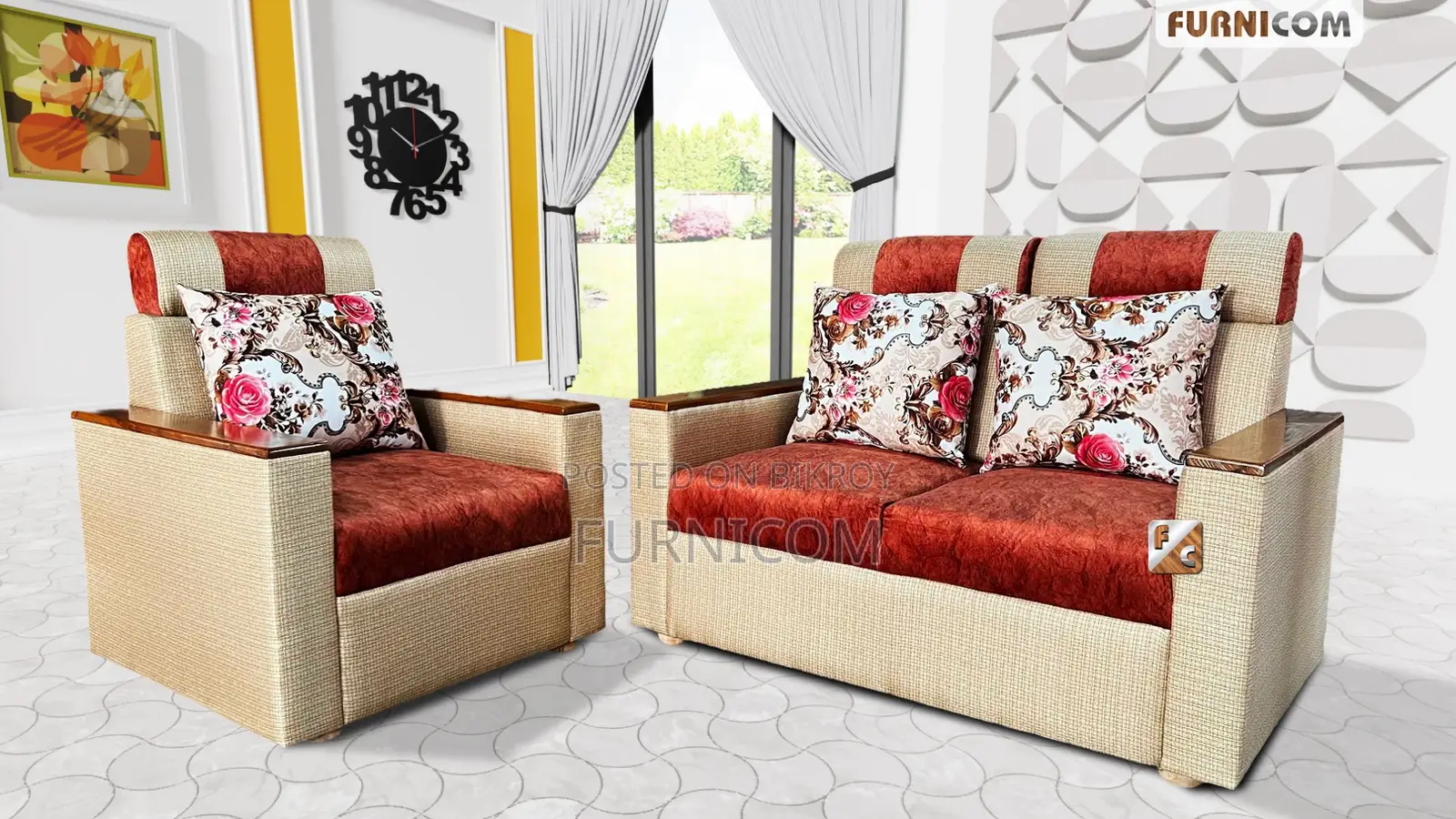 Sofa Set (2+2+1)