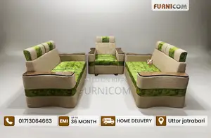 Modern & Elegant 2+2+1=5 Seater Sofa Set