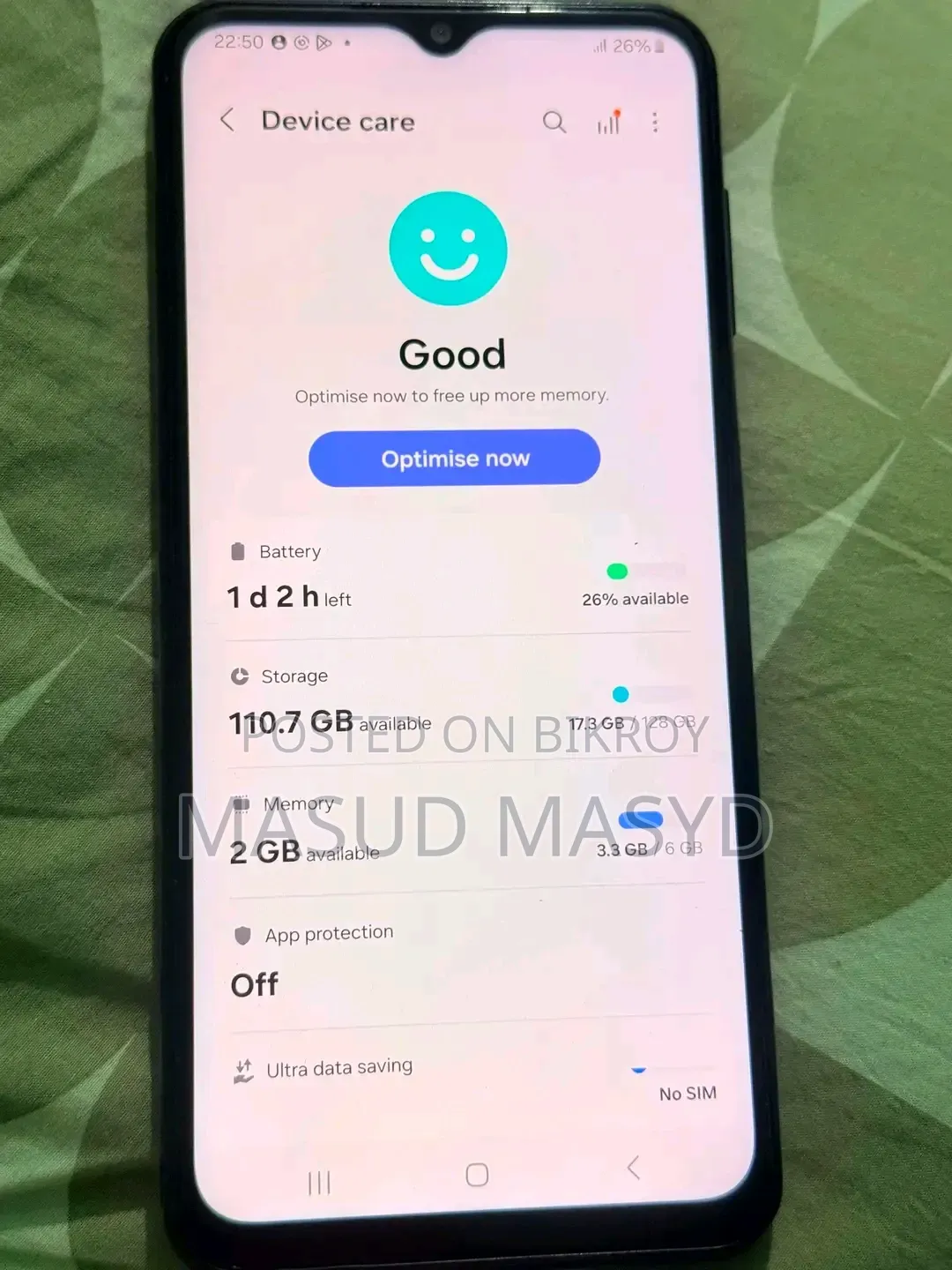 Samsung Galaxy F23 128 GB Green