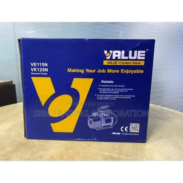 Value Ve115n/Ve125n 1/4 HP Air Compressor Vacuum Pump