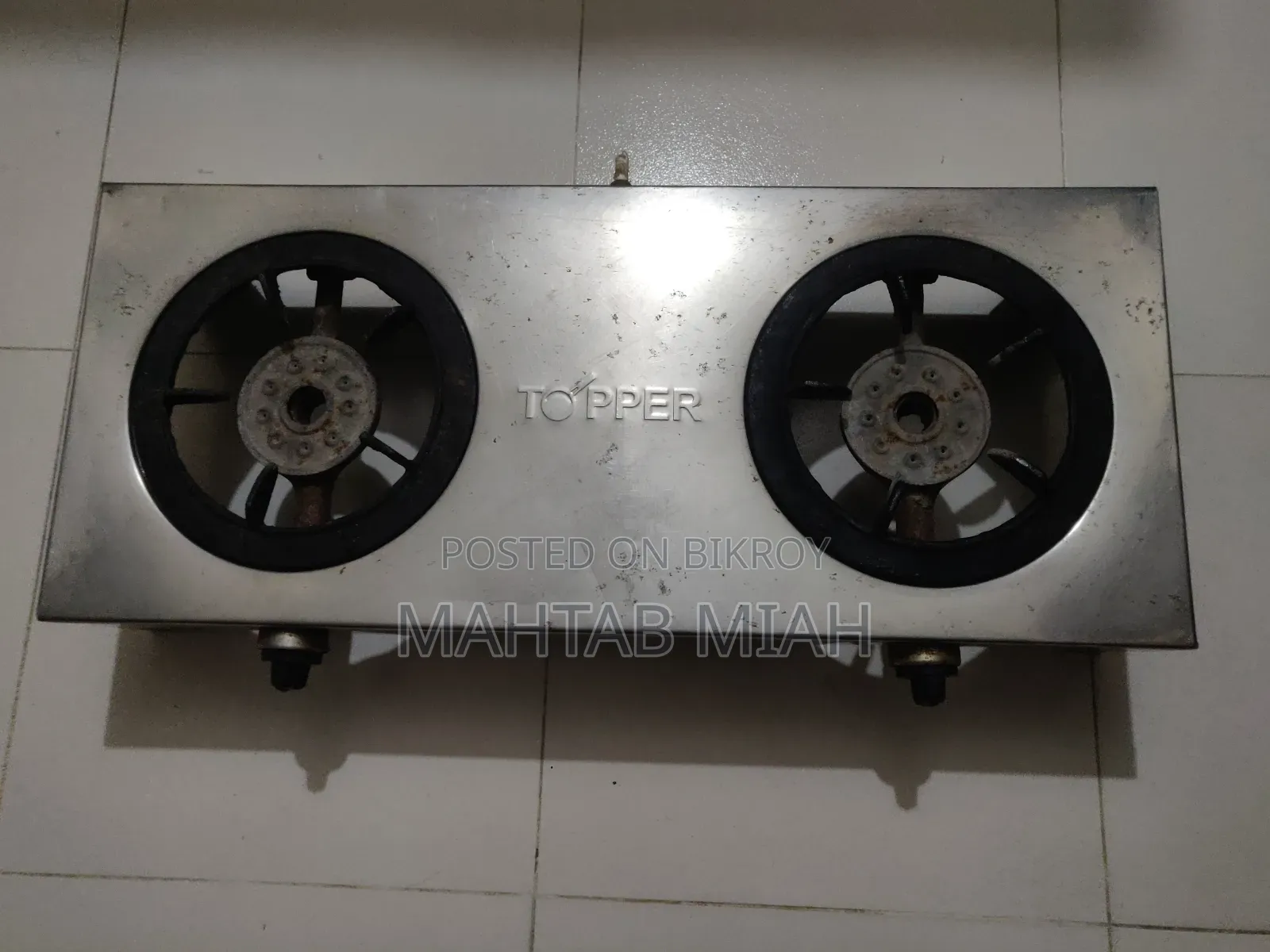 Topper Gas Stove