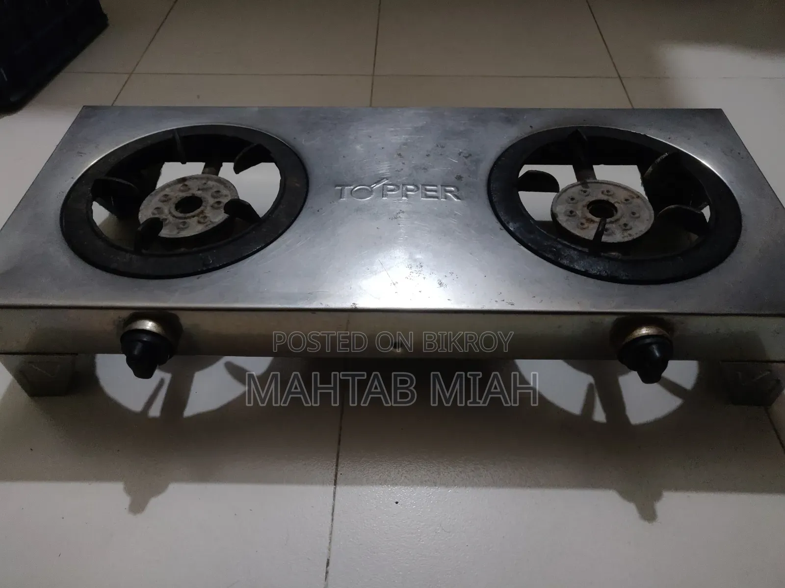 Topper Gas Stove