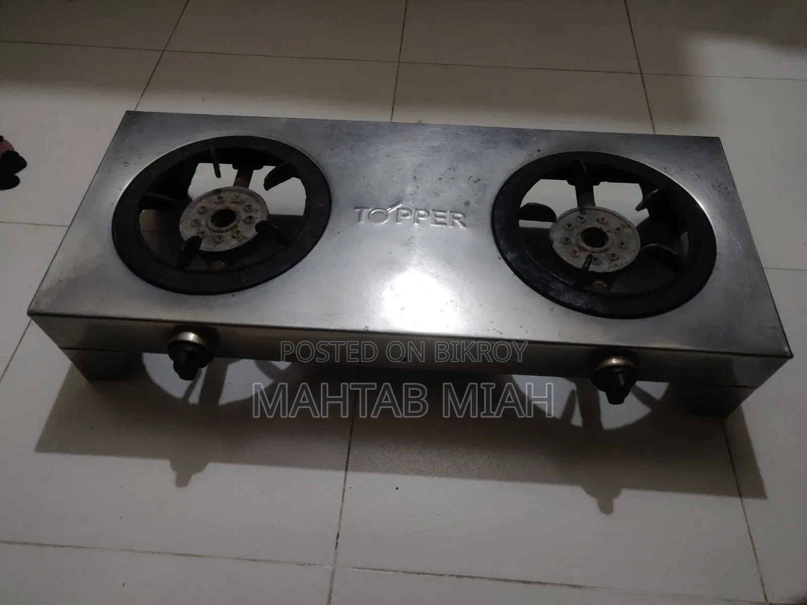 Topper Gas Stove
