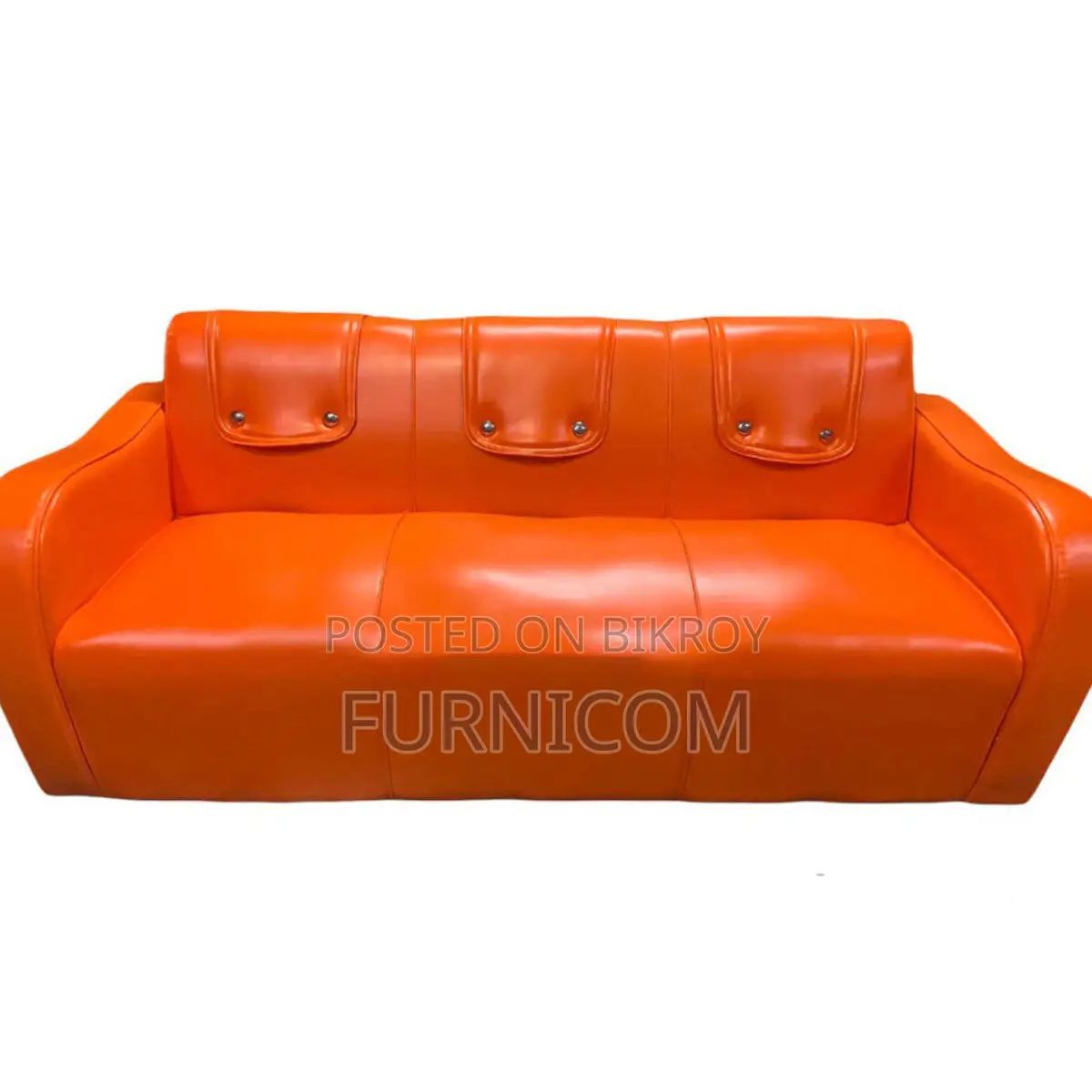 Furnicom Deep Cushioning 3 Seater Sofa for ultimate comfort Living Roo