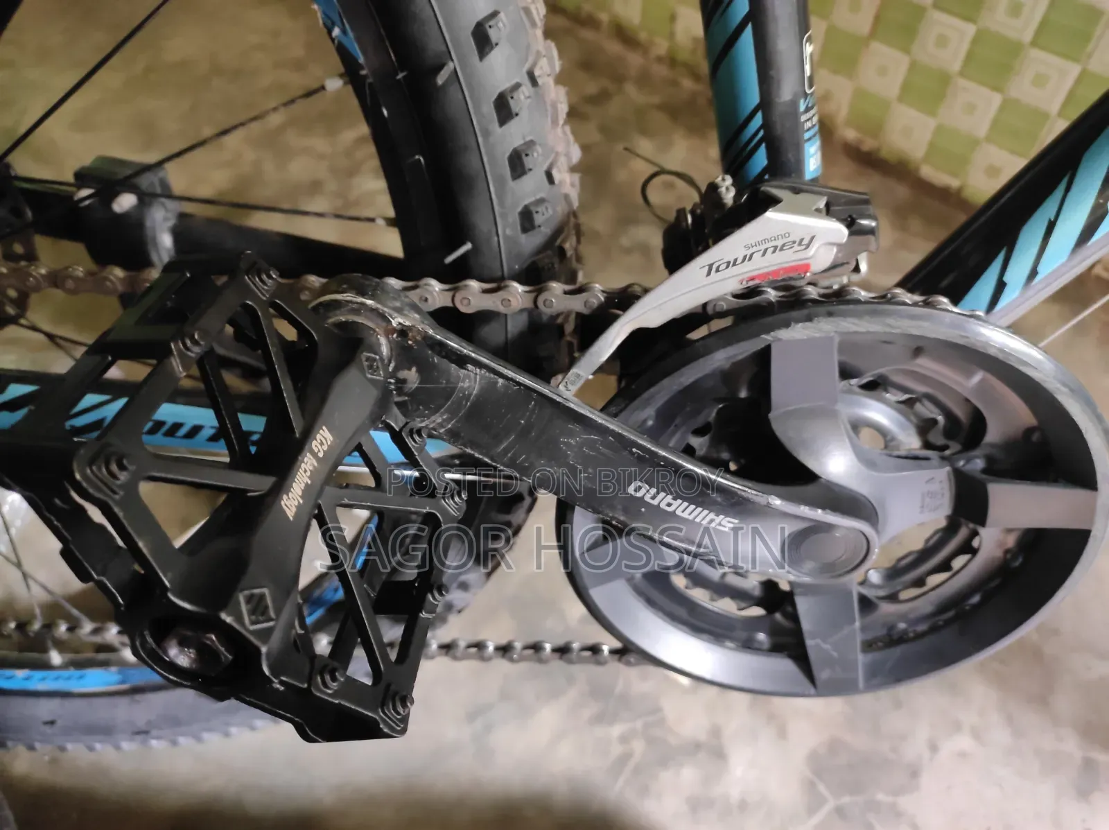 Veloce 602 Black-Blue Bicycle