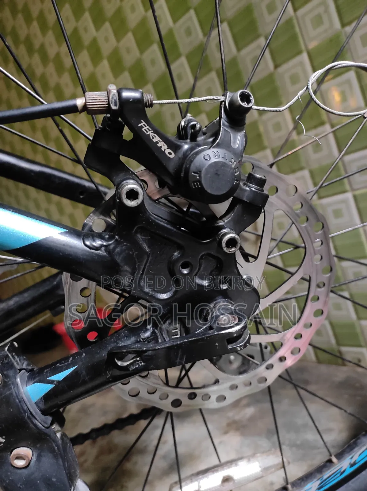Veloce 602 Black-Blue Bicycle