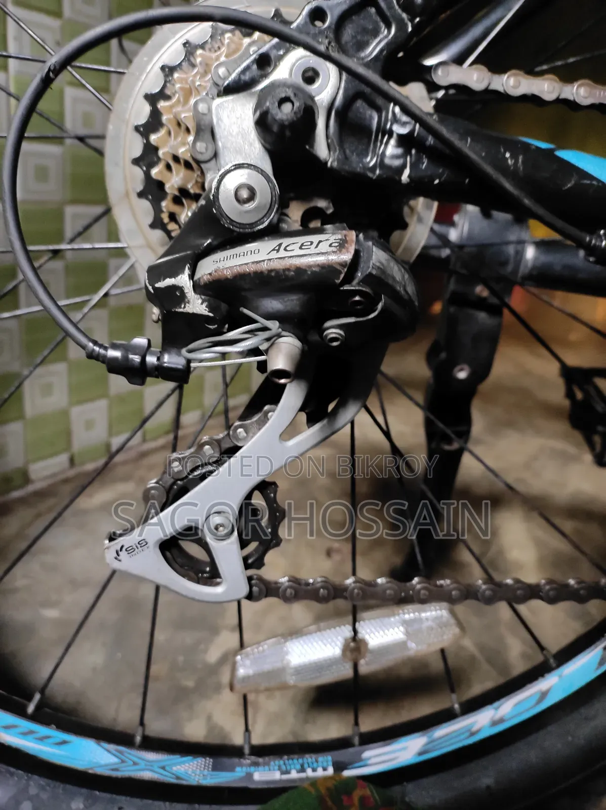 Veloce 602 Black-Blue Bicycle