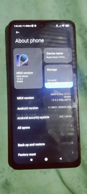 Xiaomi Mi Note 10 Pro 256 GB Gold