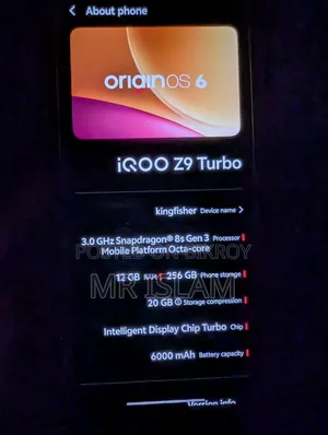 আইকিউও জেড৯ ২৫৬ জিবি ব্ল্যাক