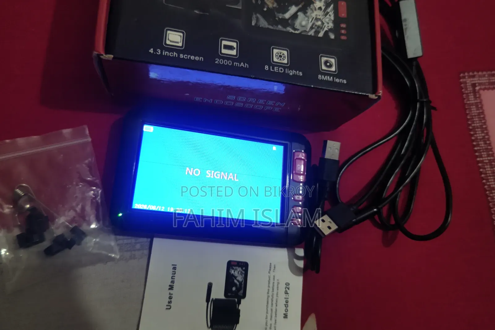 Screen Endoscope Camera