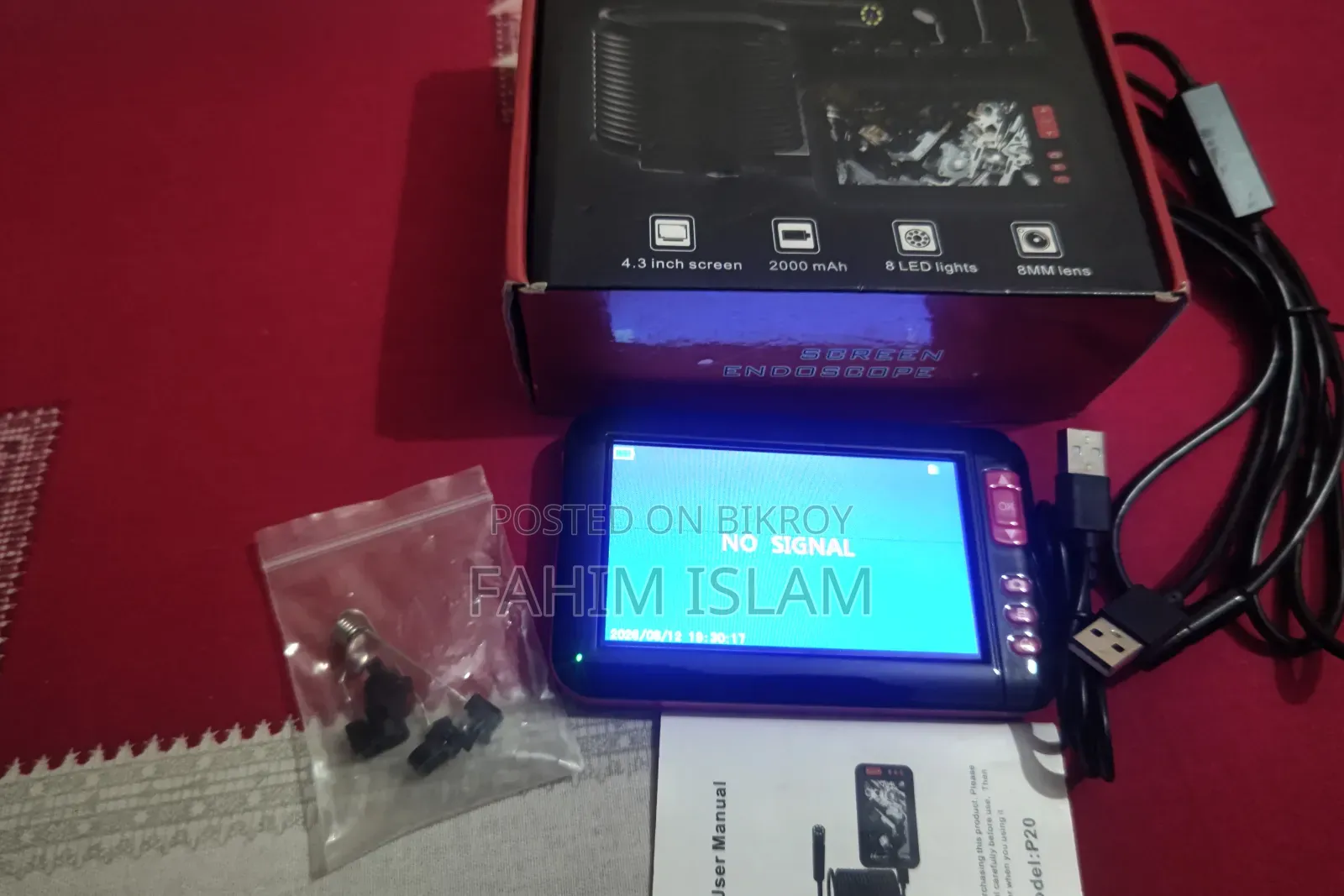Screen Endoscope Camera