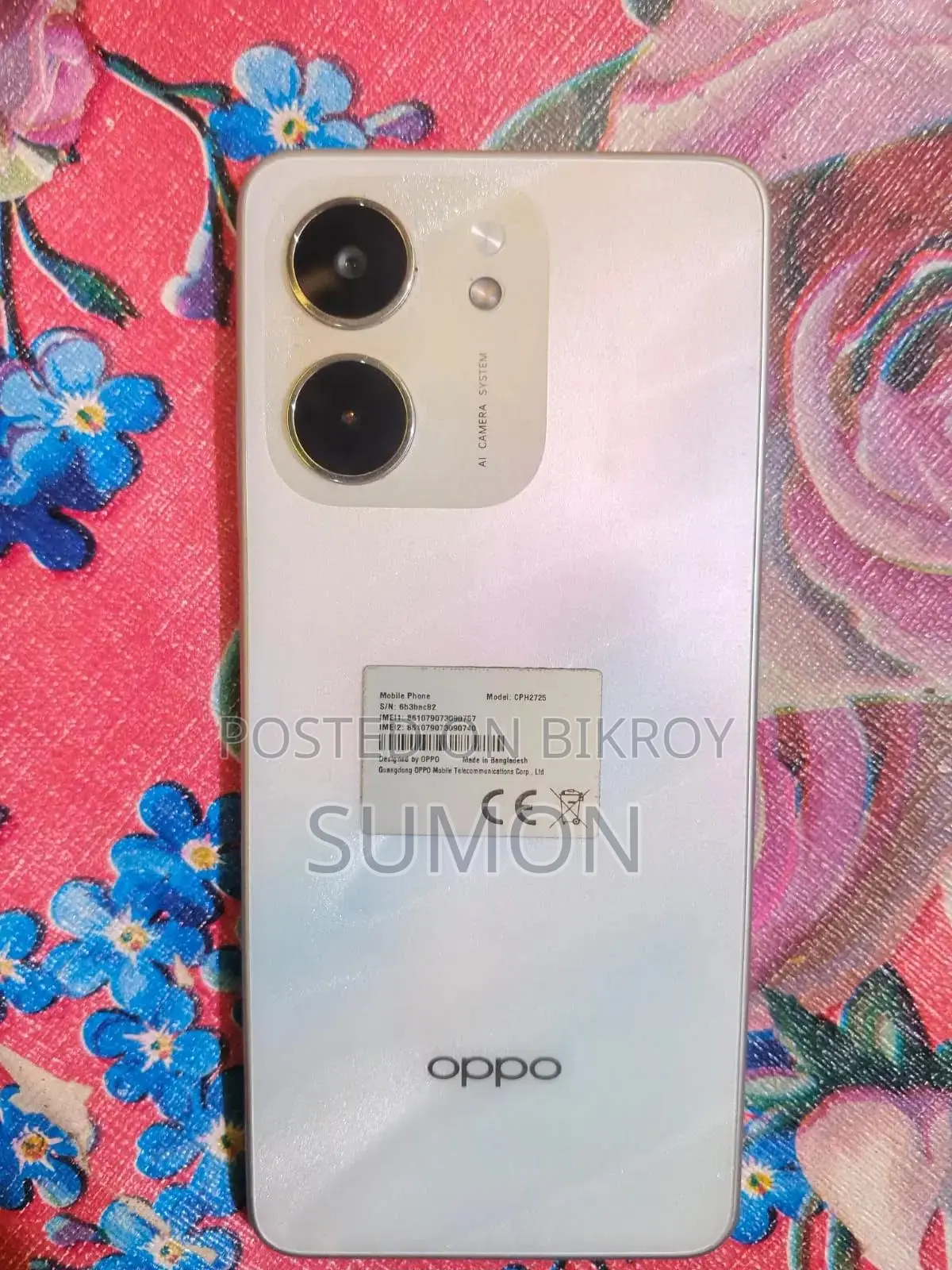 Oppo A5X 128 GB Gold