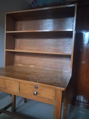সেগুন কাঠ স্টাডি টেবিল