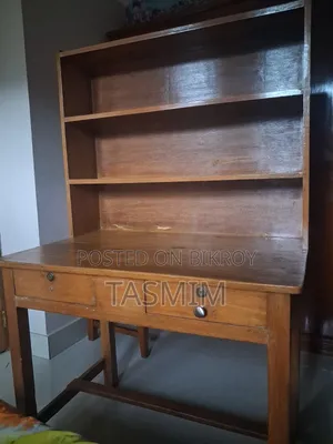 সেগুন কাঠ স্টাডি টেবিল