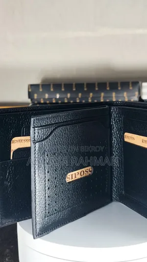 Premium Men's Leather Bifold Wallet
