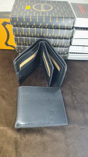Premium Men's Leather Bifold Wallet