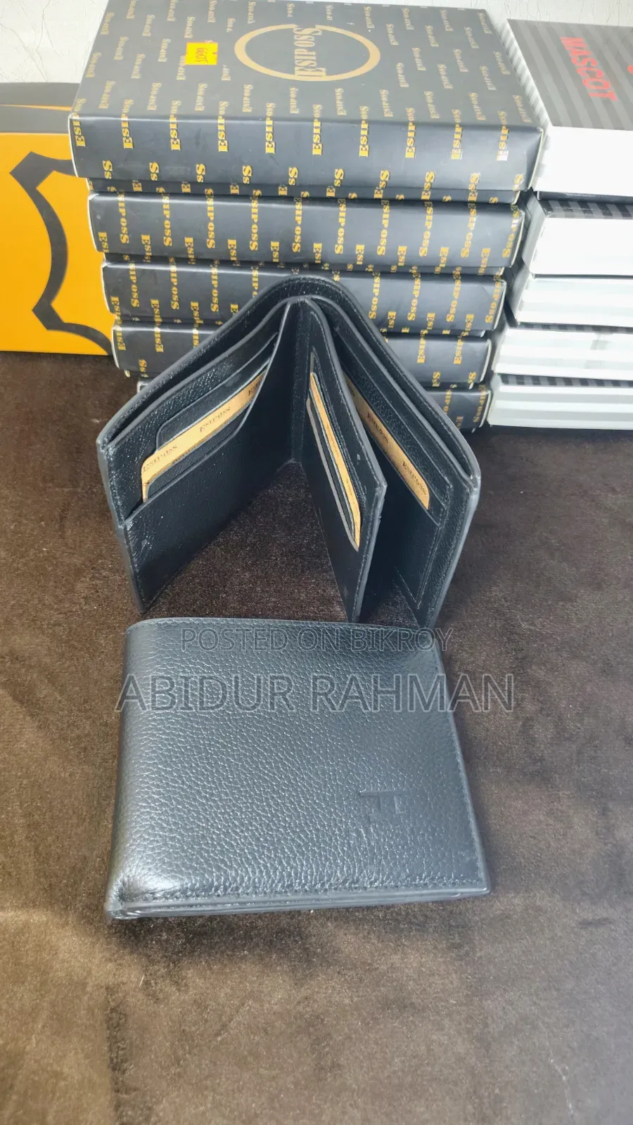 Premium Men's Leather Bifold Wallet