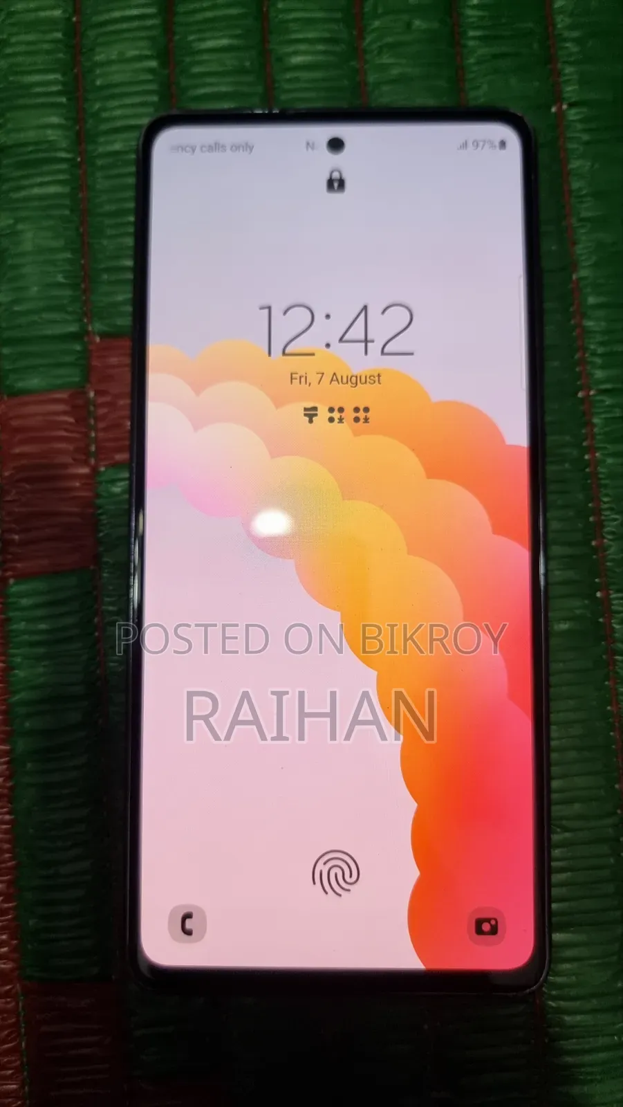 স্যামসাং গ্যালাক্সি এস২০ এফই ১২৮ জিবি ব্ল্যাক