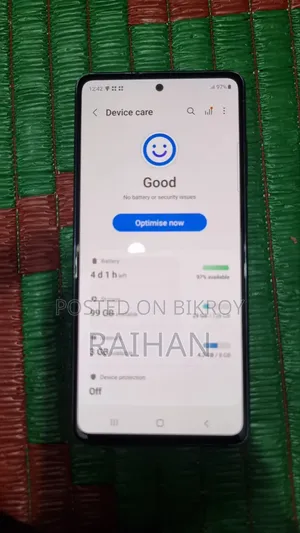 স্যামসাং গ্যালাক্সি এস২০ এফই ১২৮ জিবি ব্ল্যাক