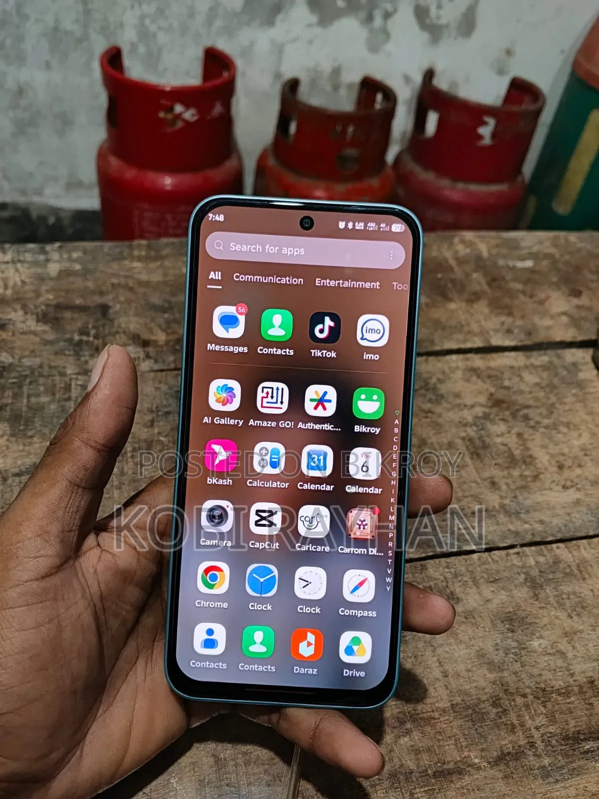 টেকনো পোভা ৭ প্রো ৫জি ২৫৬ জিবি নীল