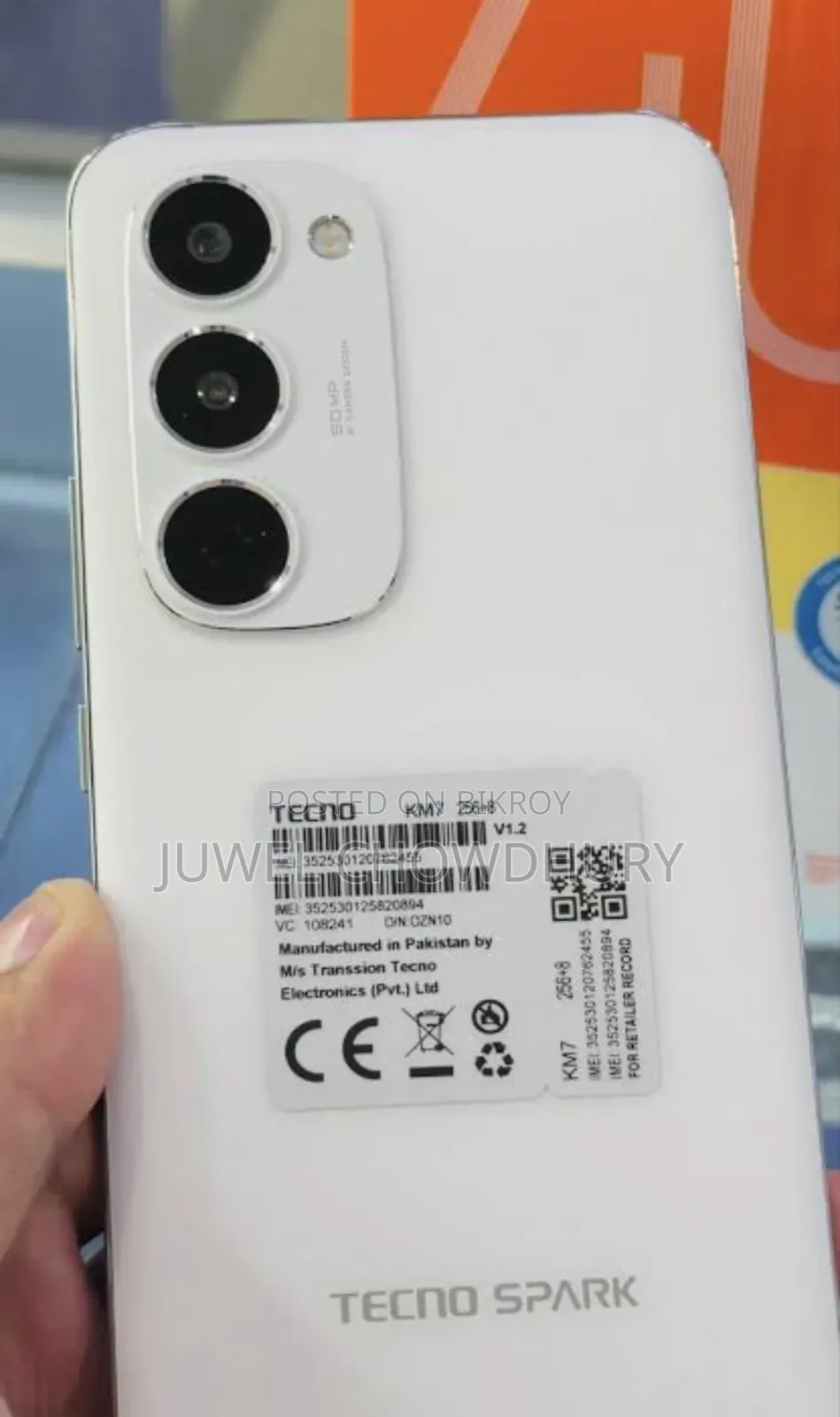 Tecno Spark 40 Pro+ 256 GB White