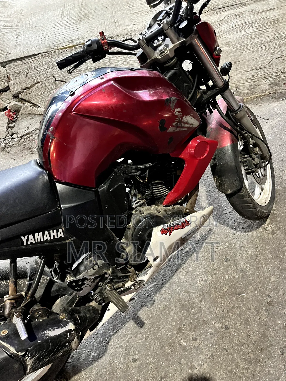 Yamaha Fazer V1 2010 Red