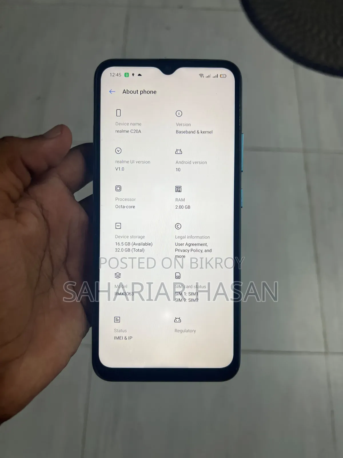 Realme C21Y 32 GB Blue