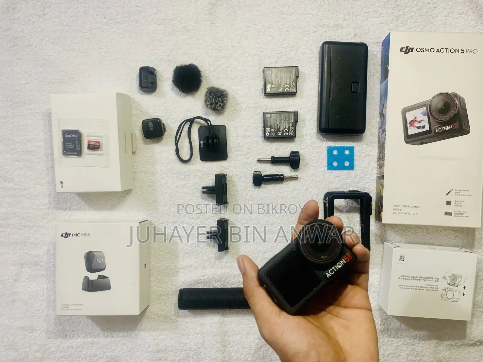 Dji Osmo Astion 5 Pro Adventure Combo