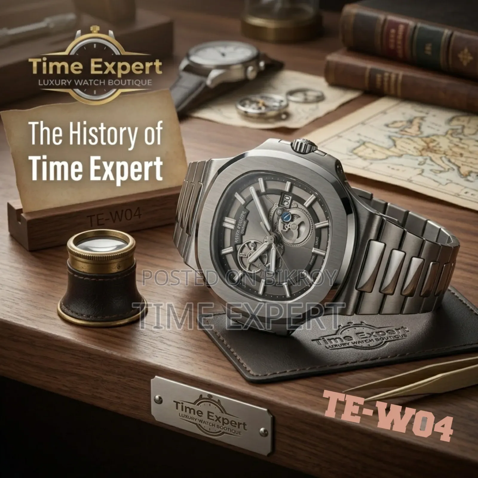 Patek Style Luxury Watch — TE-W04