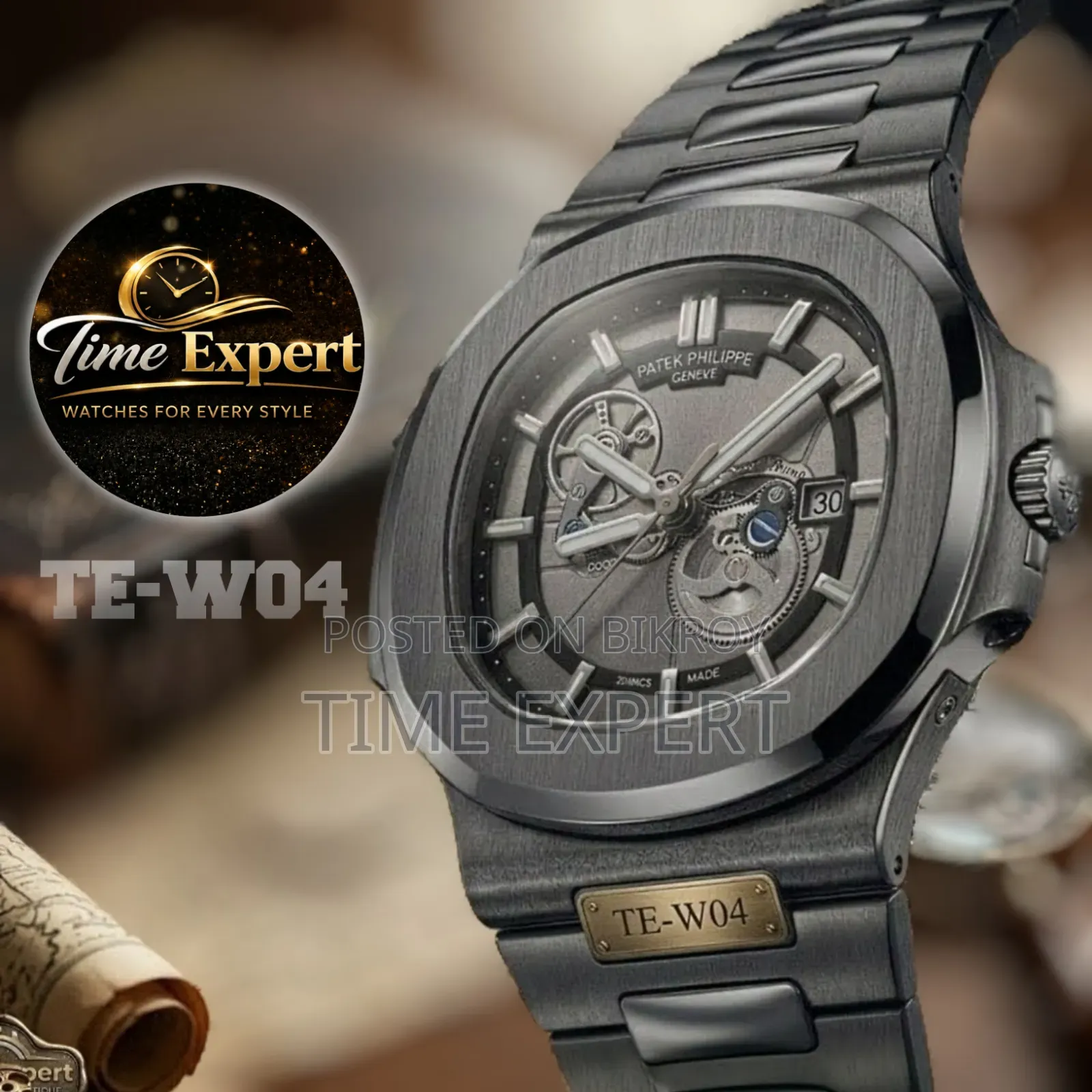 Patek Style Luxury Watch — TE-W04