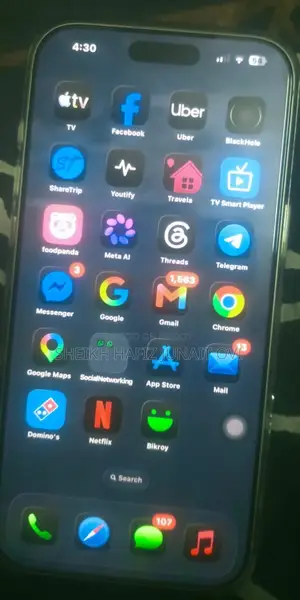 অ্যাপল আইফোন ১৭ প্রো ম্যাক্স ২৫৬ জিবি সিলভার