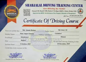 Urgent recruitment notice for driver