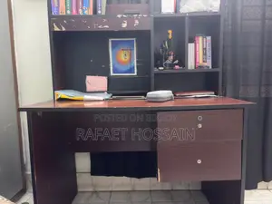 HATIL Computer or Study Table With Bookshelf, Fair Condition.