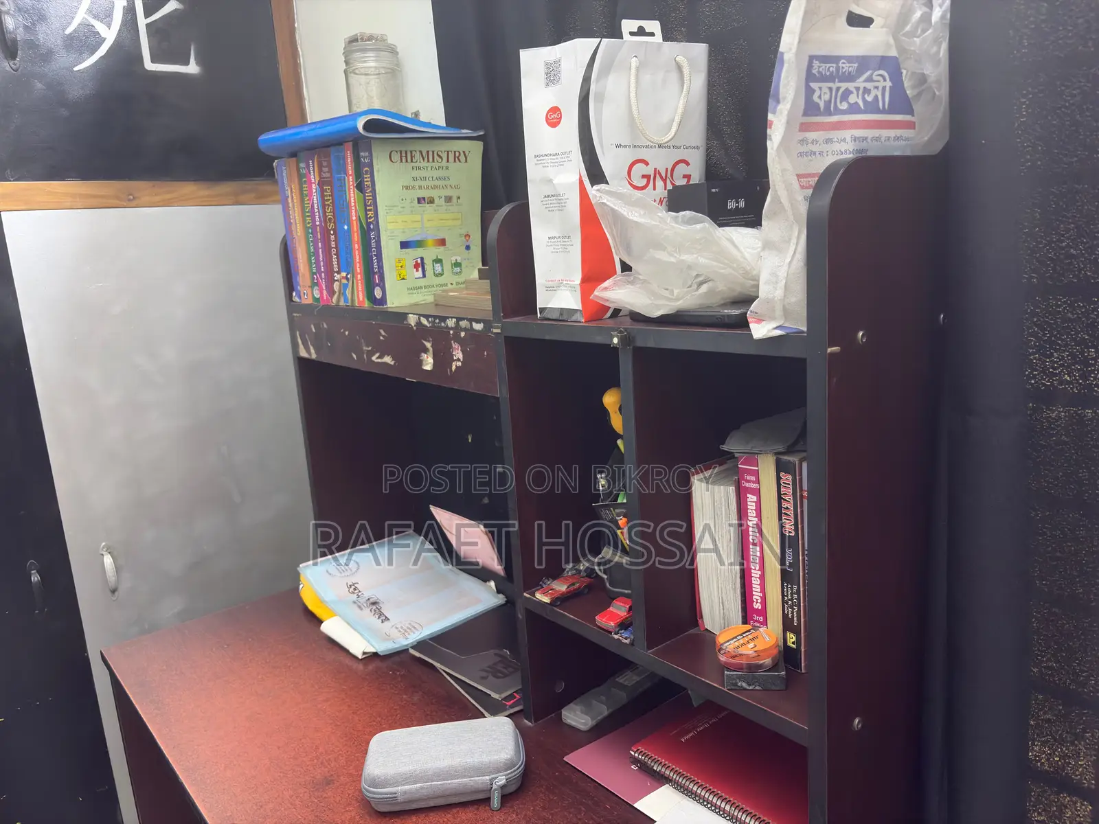 HATIL Computer or Study Table With Bookshelf, Fair Condition.