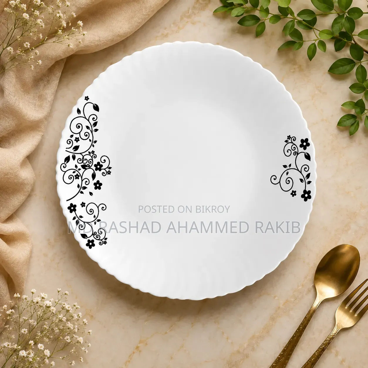 10.5" Deep Opal Plate
