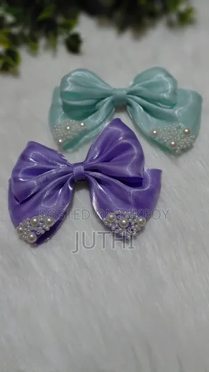 Stylish Organza Bow Clip | Hair Accessories
